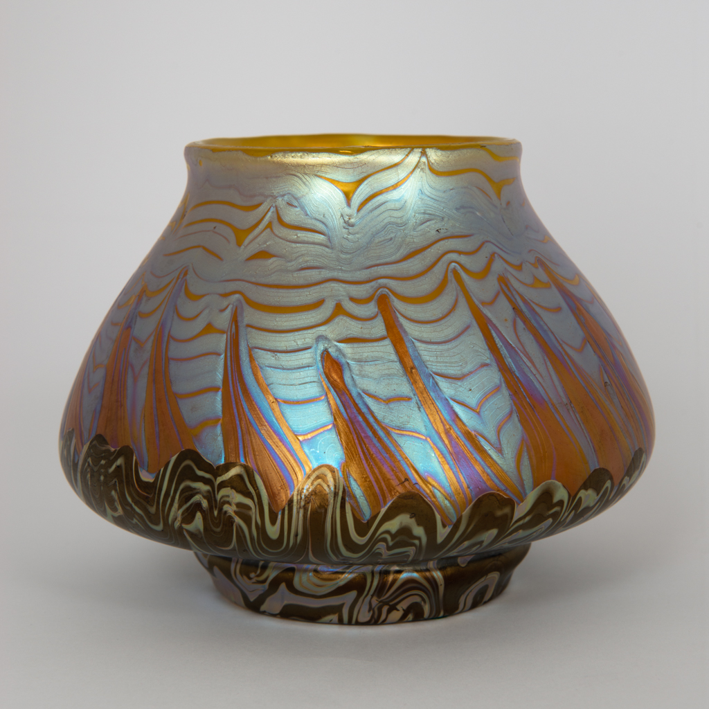 Loetz Vase, Form and decoration: Franz Hofstätter, 1900, Private collection, Vienna