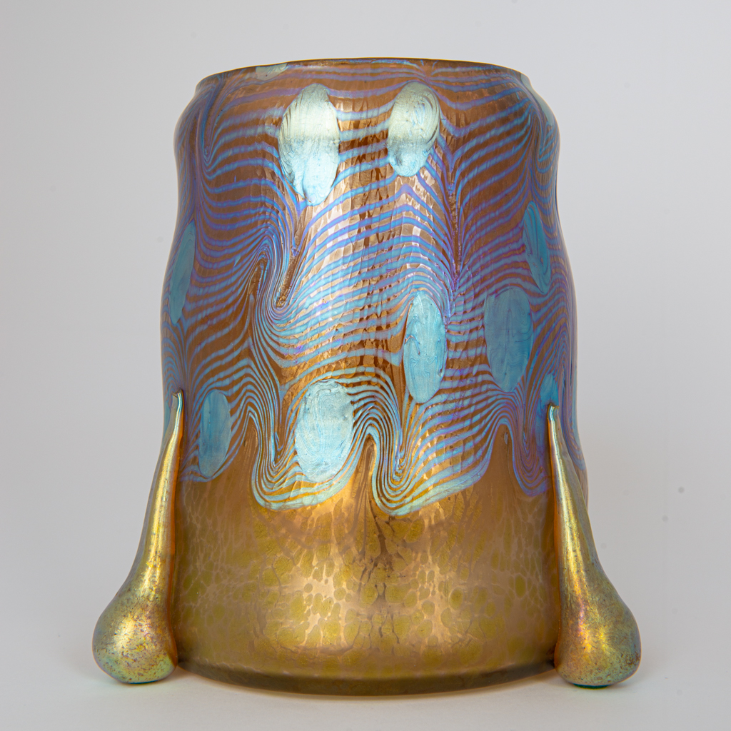 Loetz Vase, Form and decoration: Koloman Moser, 1902, Private collection, Vienna